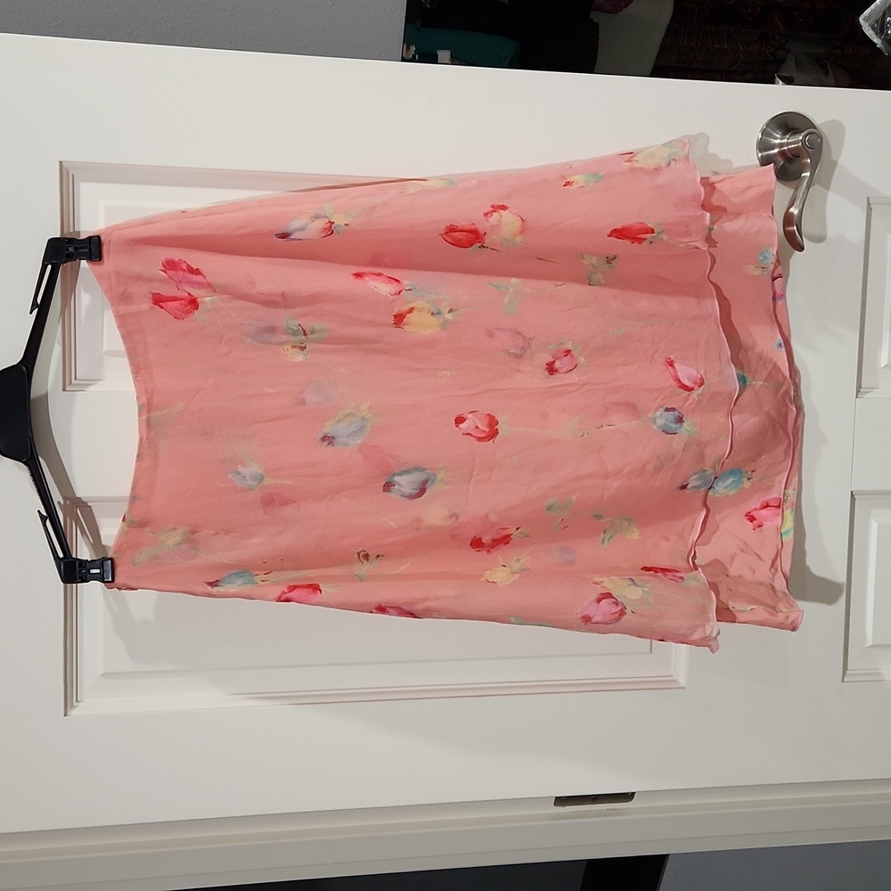 Escada Silk Midi Skirt